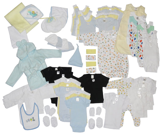 Boy 72 Piece Baby Starter Set Box