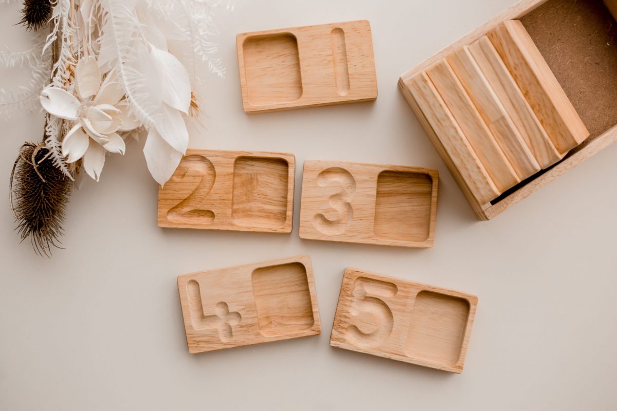 Counting and Writing Trays