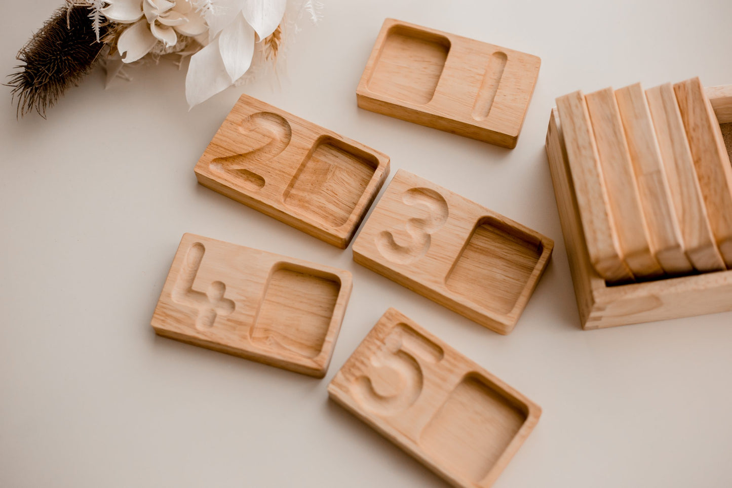 Counting and Writing Trays